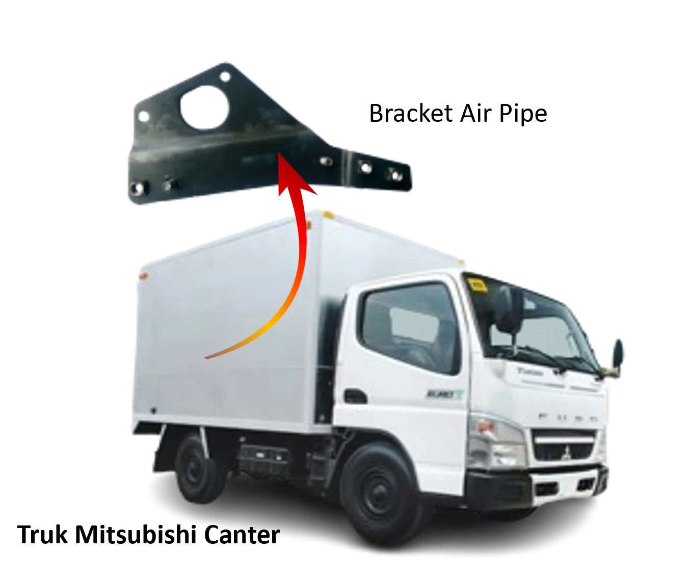 Bracket Air Pipe